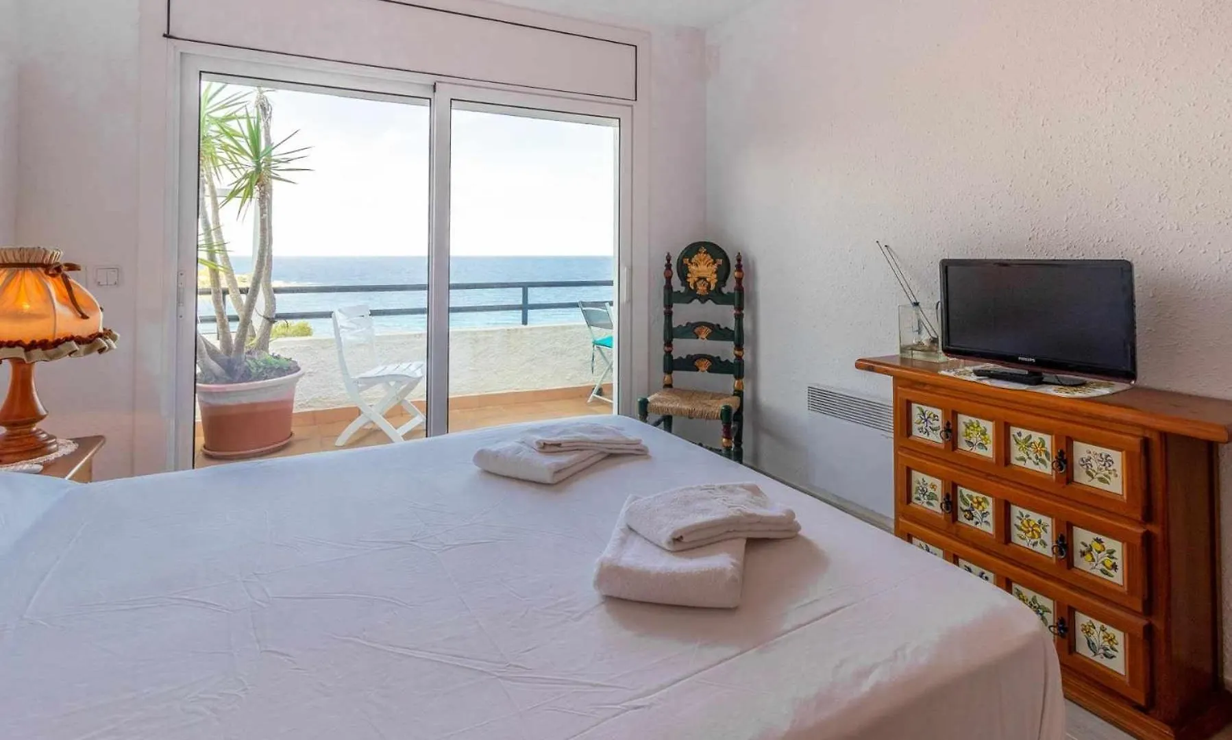 Lägenhet Fener De Dalt 85 Apartamento Piscina Comunitaria Llança Spanien